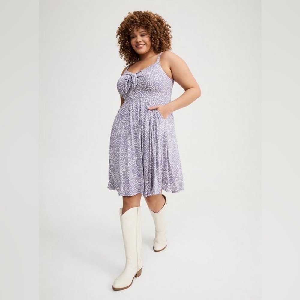Torrid Daisy Pattern Midi Dress - New - Size 22/24 (3)
